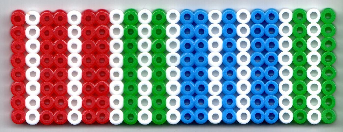 Perler 拼豆色卡与图纸配色
